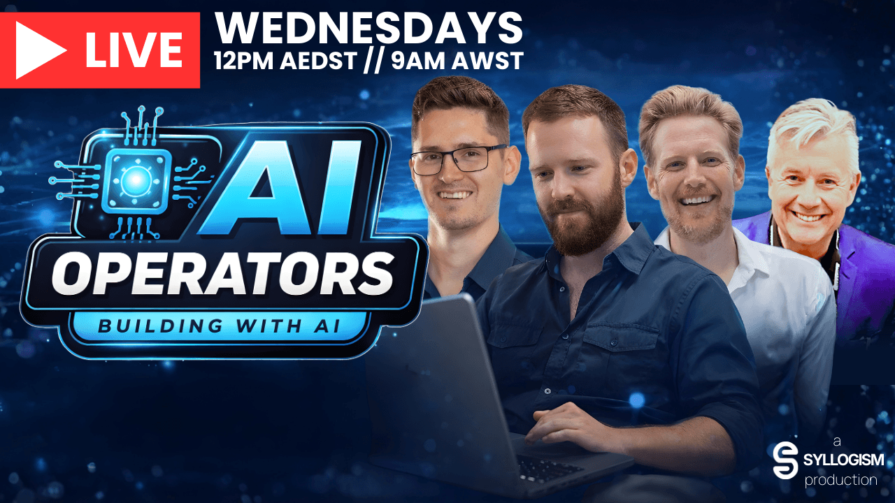 AI Operators Podcast - Live show featuring David Pengelley and technical AI operators every Wednesday.